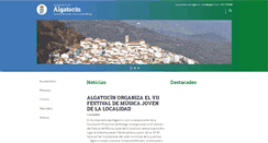 Desktop Screenshot of algatocin.es