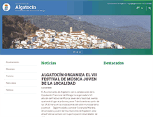 Tablet Screenshot of algatocin.es
